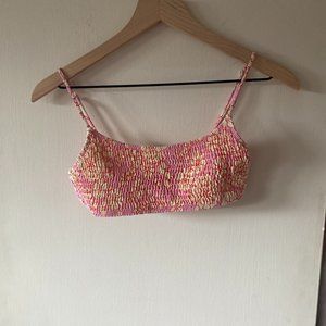 triangl floral bikini